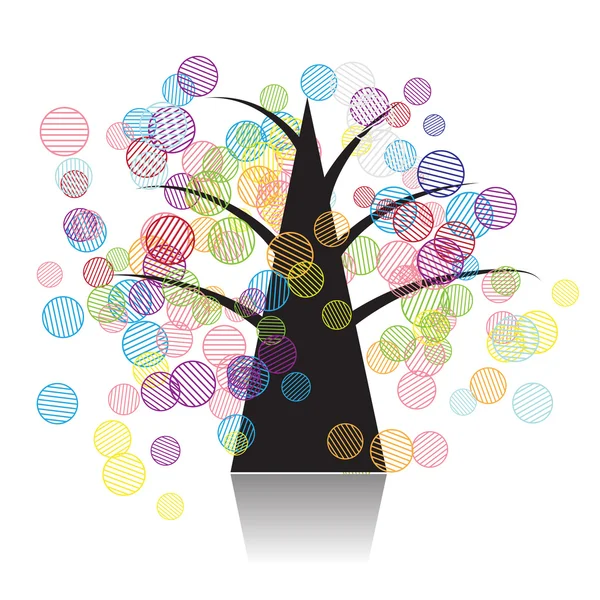 Art arbre fantaisie — Image vectorielle