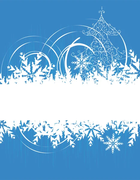 Christmas background with place for your text — Stock Vector