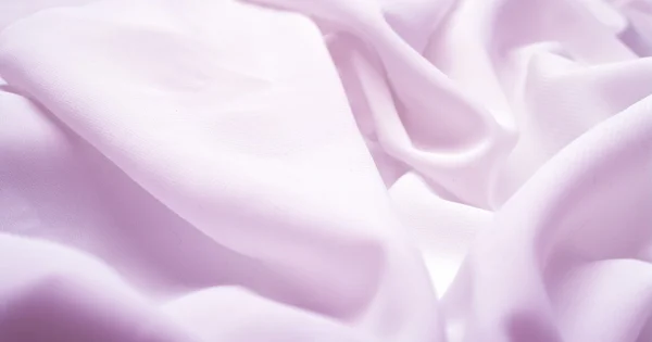 Сиреневая шелковая ткань — стоковое фото