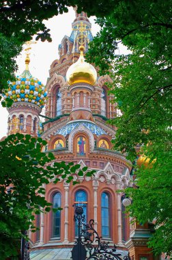 Church of the savior on spilled blood clipart