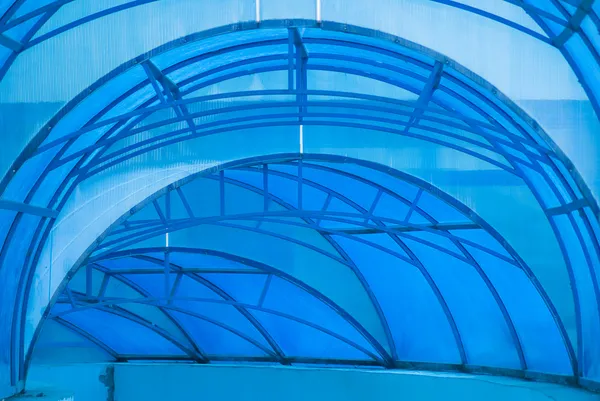 Canopy azul — Foto de Stock