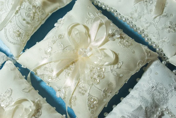 Wedding pillow — Stock Photo, Image