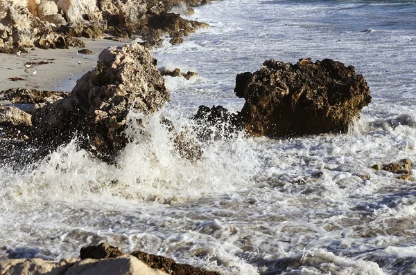 Великих океанських хвиль — стокове фото