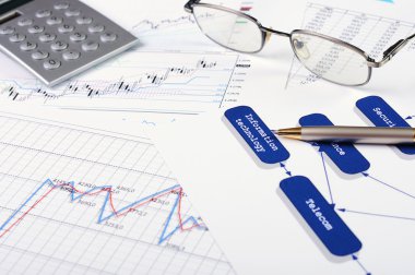 Satış, Çizelgeler ve grafikler