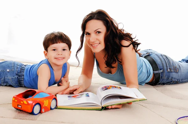 Young mother and son — Stock Photo, Image