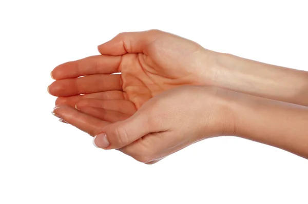 Különböző jelek kezét és pálmák — Stock Fotó