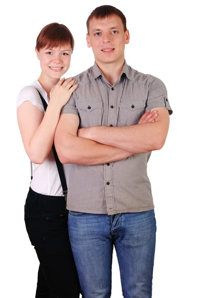 Charming young couple — Stock Photo, Image