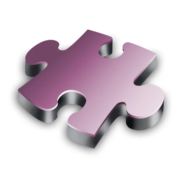 Driedimensionale puzzel — Stockfoto
