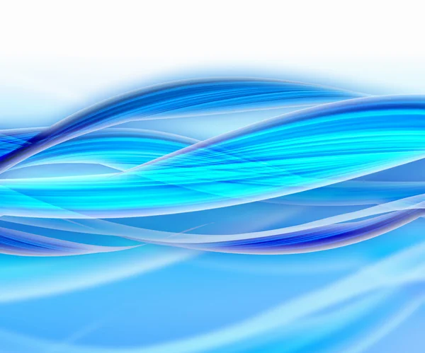 Abstrakter blauer Hintergrund aus verschiedenen Linien — Stockfoto