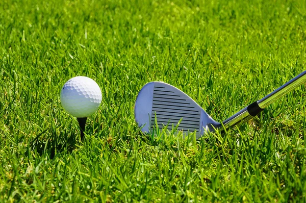 Clubes de pelota y golf — Foto de Stock