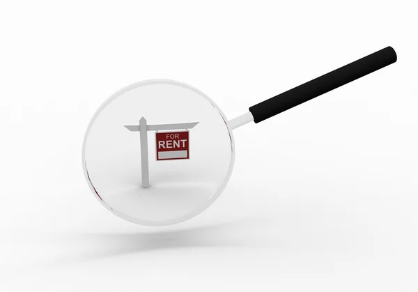 Small symbol of a successful real estate — Stock Photo, Image