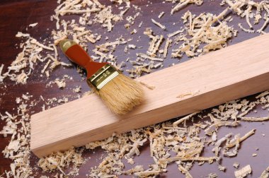Shavings of wood, clipart
