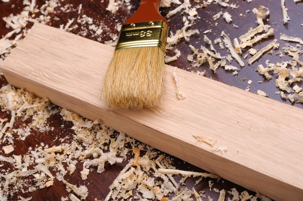 Schaafsel van hout, — Stockfoto