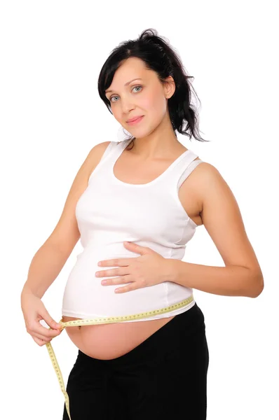 Young pregnant mom — Stock Photo, Image