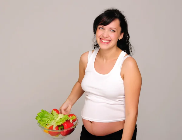 Mujer embarazada joven —  Fotos de Stock