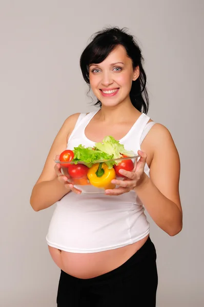 Jovem grávida — Fotografia de Stock