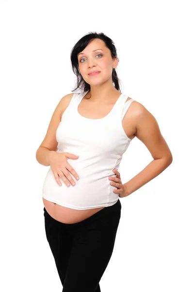 Чарівний вагітна мати — стокове фото