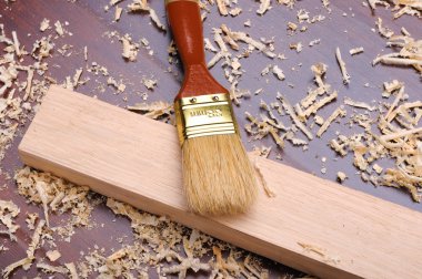 Shavings of wood, clipart