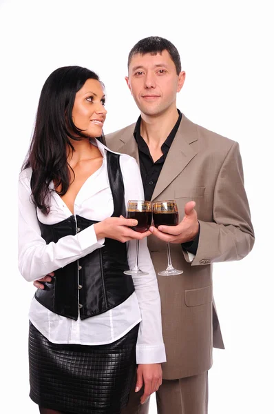 Young charming couple — Stock Photo, Image