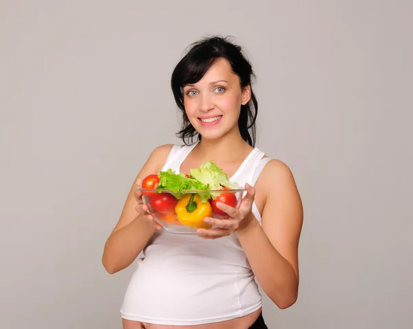 Young pregnant woman Stock Image