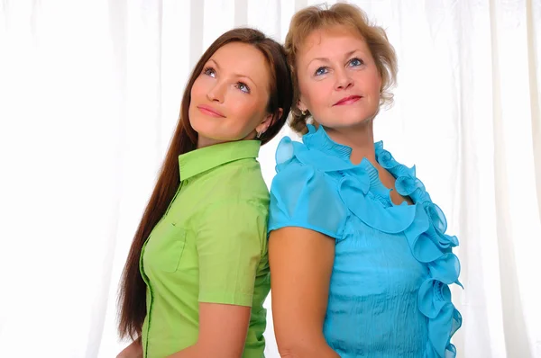 Mother and daughter together — Stock Photo, Image