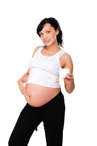 Giovane mamma incinta — Foto Stock