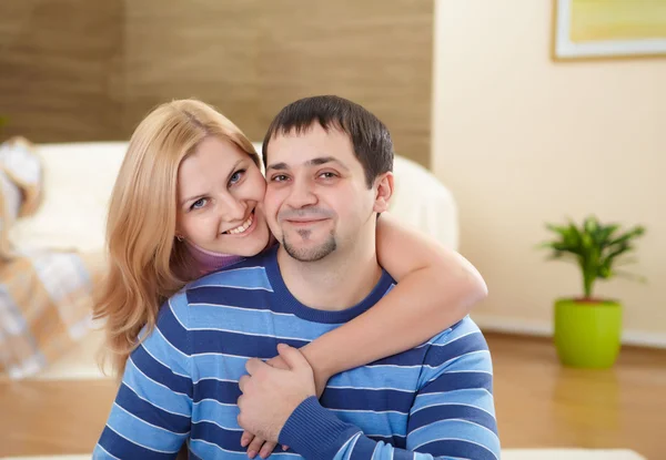 Happy Young Couple Love Spending Time Together — Stock Photo, Image