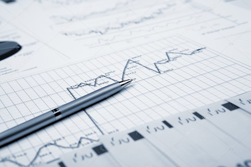 Financial charts and graphs