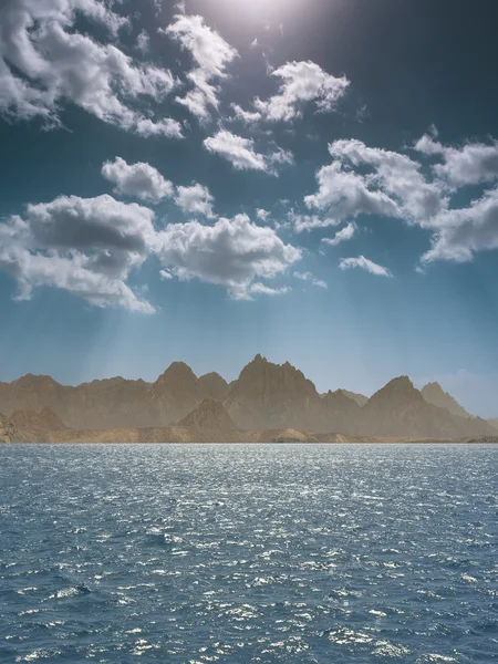 Nubes sobre el Mar Rojo — Foto de Stock