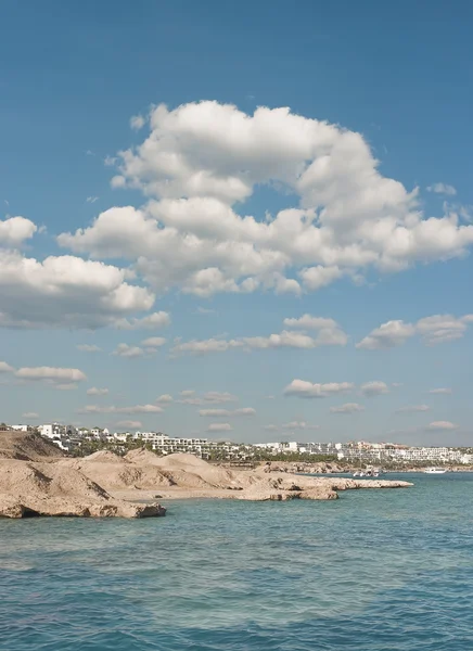 Wolken über dem Roten Meer — Stockfoto