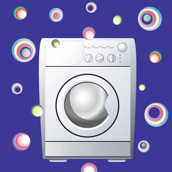 Machine à laver. — Image vectorielle