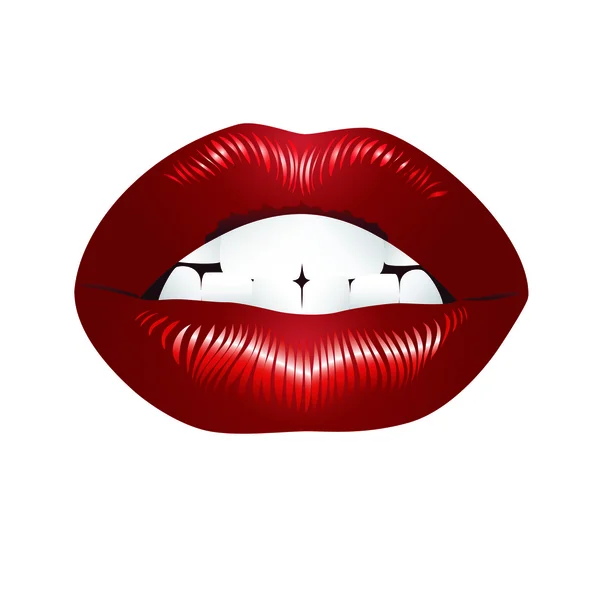 Lippen. — Stockvector