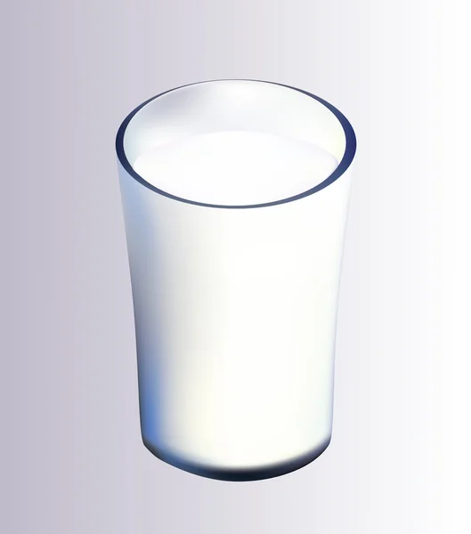 Milch — Stockvektor