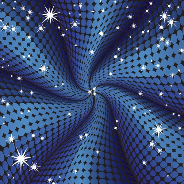 Fond abstrait avec étoiles. — Image vectorielle