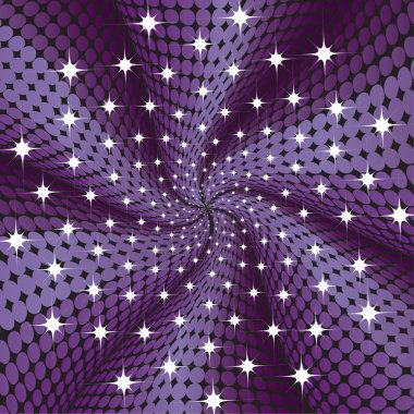 Yıldızlı soyut arkaplan.