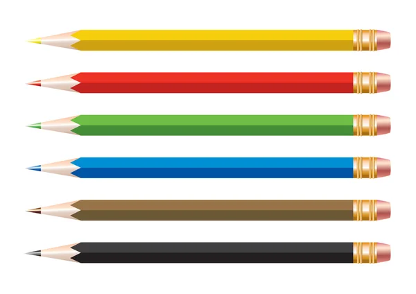 Ceruzák. — Stock Vector