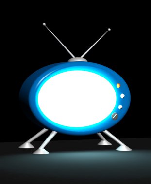 Retro TV clipart