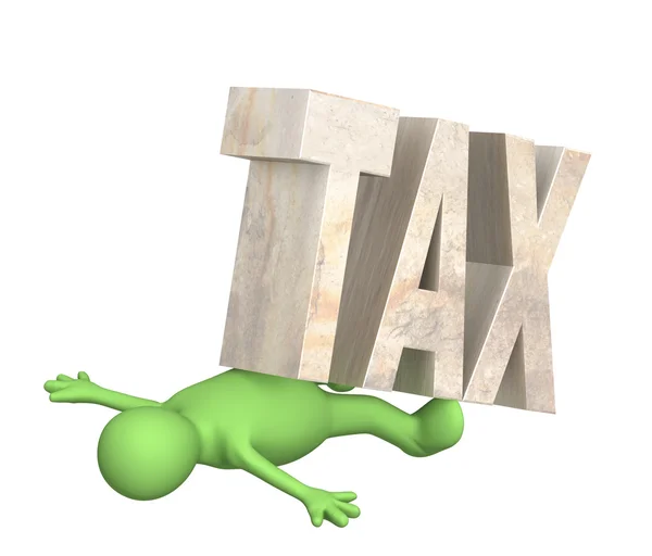 Refém do imposto — Fotografia de Stock