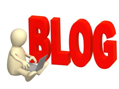 Blogger clipart