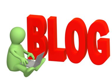 Blogger clipart