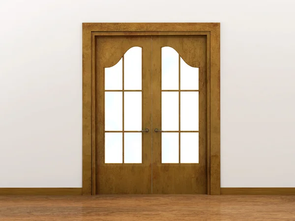 Closed door — Stock Photo, Image