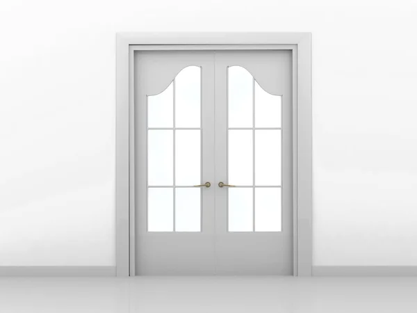 Gesloten deur — Stockfoto