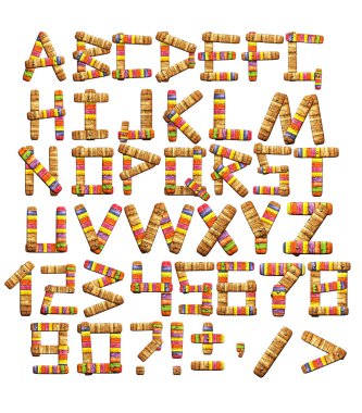 Alphabet clipart