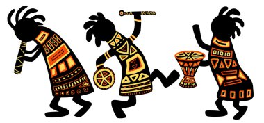 African national patterns clipart