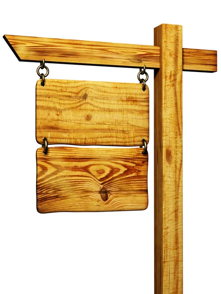 Dřevěná tabule — Stock fotografie