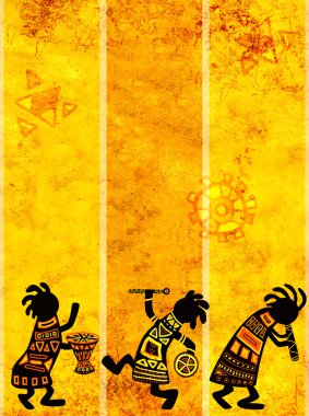 African national patterns clipart