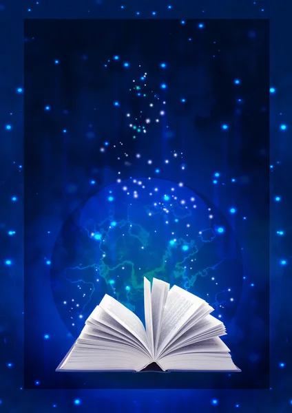Magic book — Stock Photo, Image