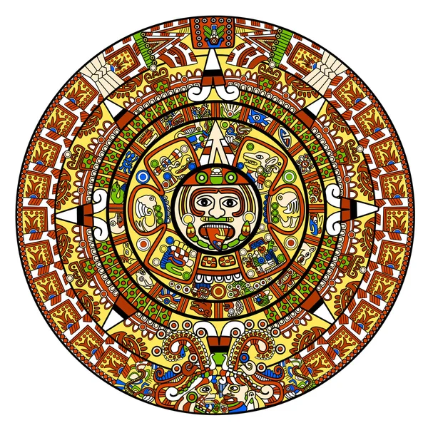 Calendário maia — Fotografia de Stock