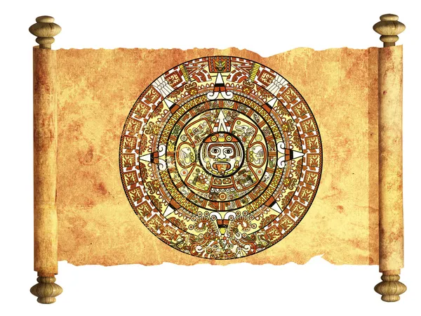 Maya kalendář — Stock fotografie