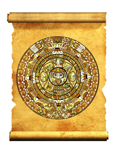 Maya kalendář — Stock fotografie